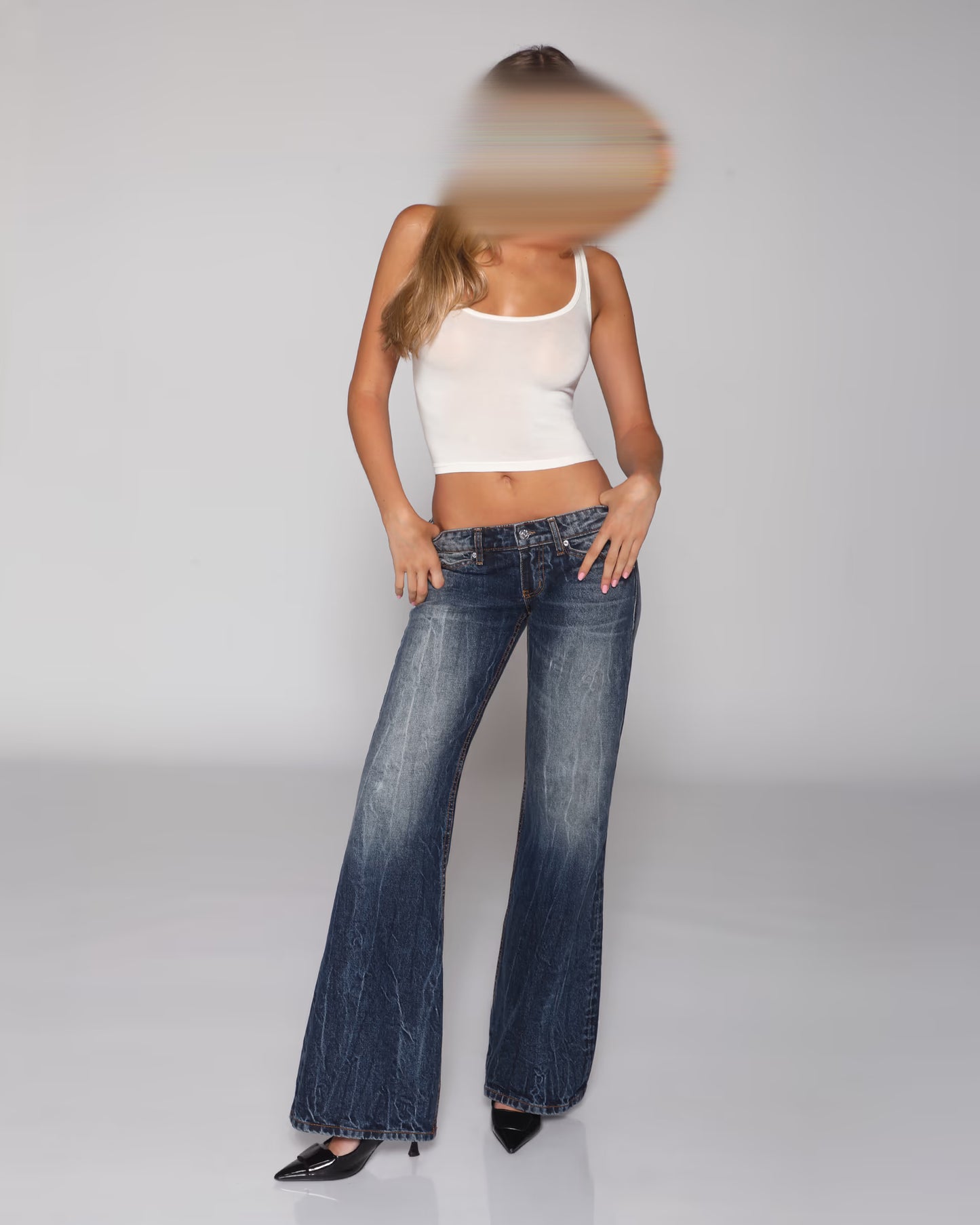 Pantalón de mezclilla de Mujer