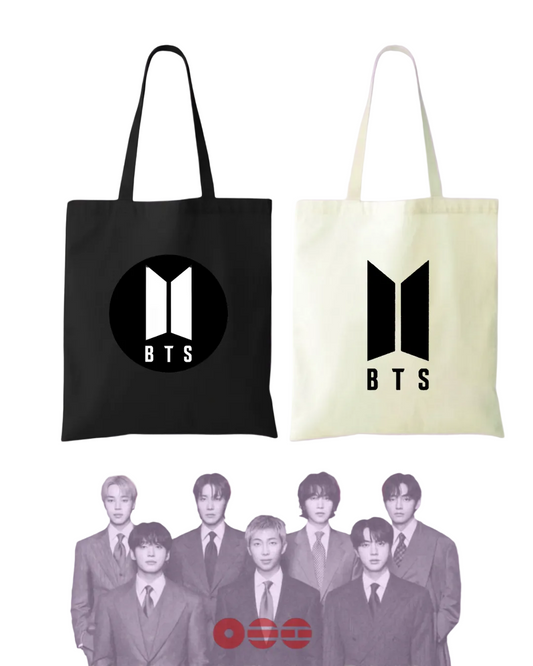 Tote bag logo BTS