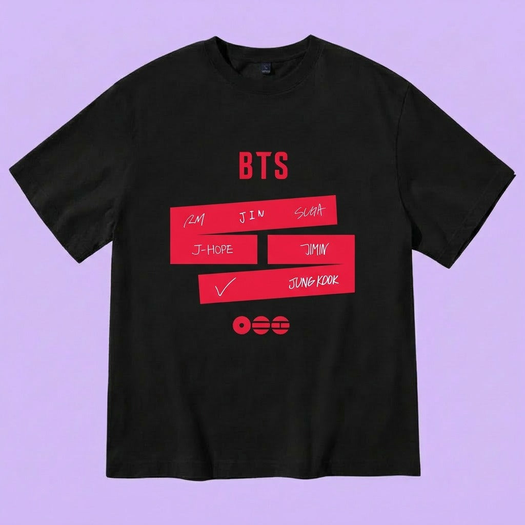 Playera kpop
