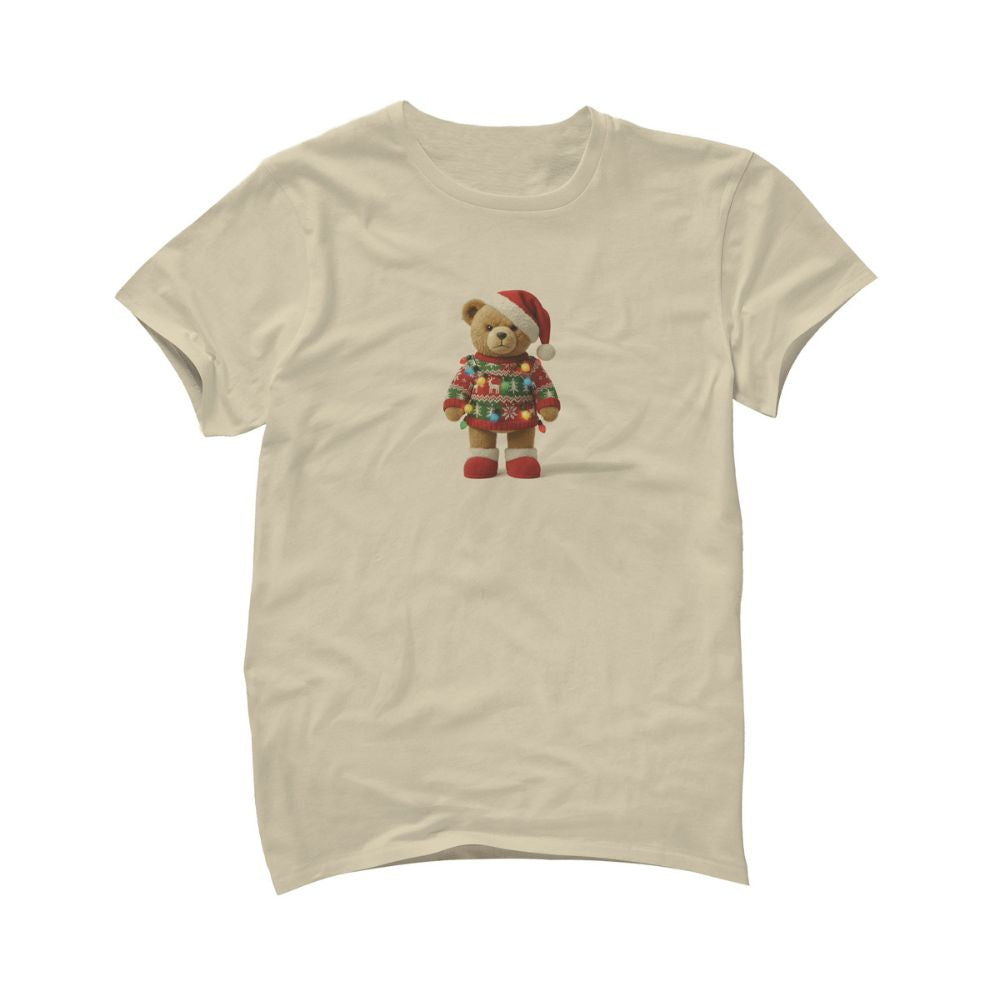 Playera con estampado navideño Bad Bear